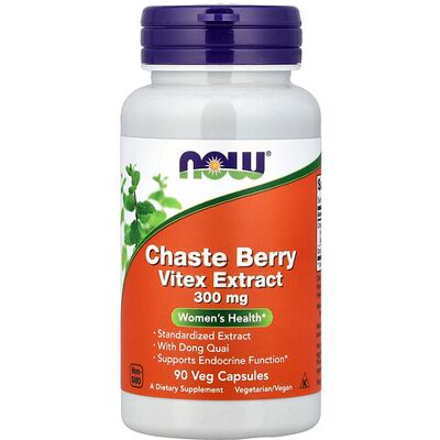 Now Foods Chaste Berry Vitex Extract 300 mg - Dietary Supplement Now Foods Chaste Berry Vitex Extract 300 mg - Dietary Supplement