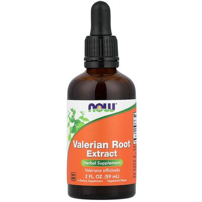NOW Foods Valerian Root Extract Liquid - Herbal Supplement NOW Foods Valerian Root Extract Liquid - Herbal Supplement