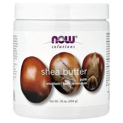 NOW Foods, Solutions, Shea Butter, 16 fl oz (454 g) NOW Foods, Solutions, Shea Butter, 16 fl oz (454 g)