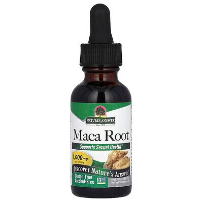 Nature's Answer Maca Root - Organic Liquid Extract - 1000mg Nature's Answer Maca Root - Organic Liquid Extract - 1000mg