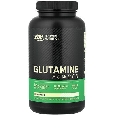 Optimum Nutrition, Glutamine Powder, Unflavored, 10.58 oz (300 g) Optimum Nutrition, Glutamine Powder, Unflavored, 10.58 oz (300 g)
