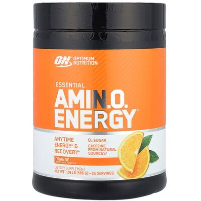 Optimum Nutrition, Essential Amin.O. Energy®, Orange, 1.29 lb (585 g) Optimum Nutrition, Essential Amin.O. Energy®, Orange, 1.29 lb (585 g)