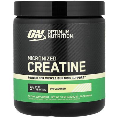 Optimum Nutrition Micronized Creatine Powder - Unflavored - 10.6 oz (300 g) Optimum Nutrition Micronized Creatine Powder - Unflavored - 10.6 oz (300 g)
