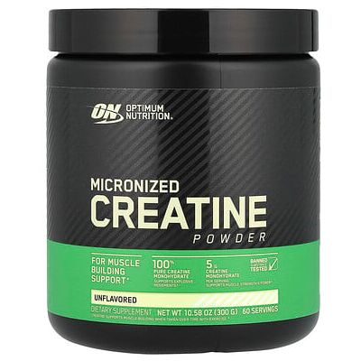 Optimum Nutrition Micronized Creatine Powder - Unflavored - 10.6 oz (300 g) Optimum Nutrition Micronized Creatine Powder - Unflavored - 10.6 oz (300 g)