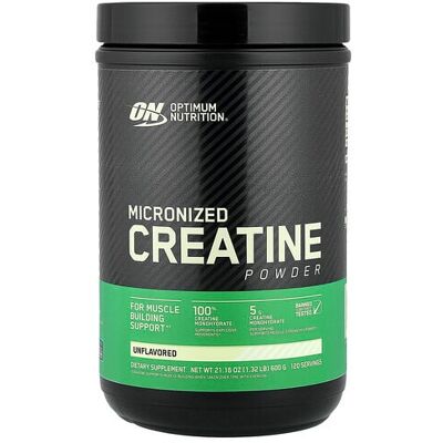 Optimum Nutrition - Creatine Monohydrate - Unflavored - 600 g Optimum Nutrition - Creatine Monohydrate - Unflavored - 600 g