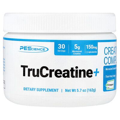 PEScience, TruCreatine+, Creatine Complex, 5.7 oz (162 g) PEScience, TruCreatine+, Creatine Complex, 5.7 oz (162 g)