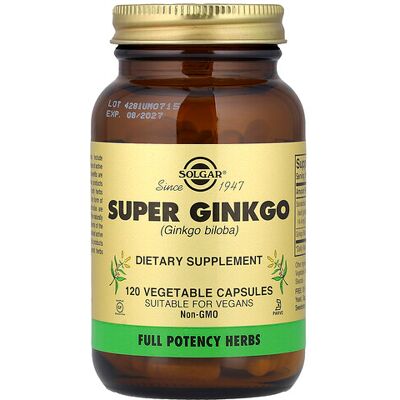 Solgar Solgar FP Super Ginkgo 60 MG - Dietary Supplement Solgar Solgar FP Super Ginkgo 60 MG - Dietary Supplement