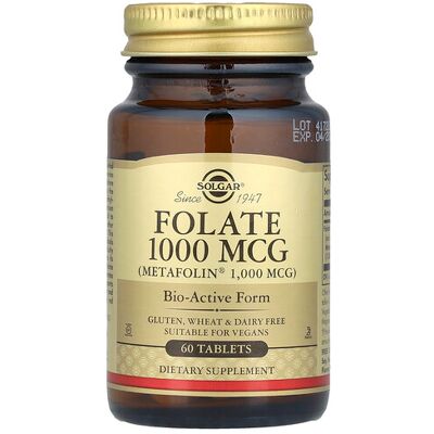 Solgar Folate 1000mcg - Dietary Supplements Solgar Folate 1000mcg - Dietary Supplements