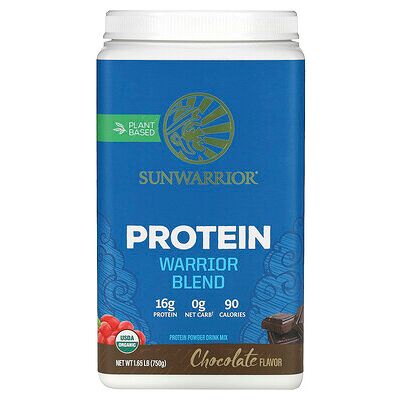 Sunwarrior Blend Raw Protein 750g - Chocolate Sunwarrior Blend Raw Protein 750g - Chocolate