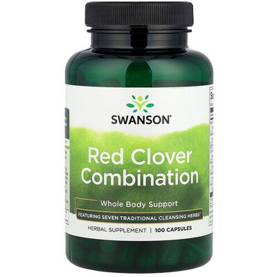 Swanson Red Clover Combination - 100 caps Swanson Red Clover Combination - 100 caps