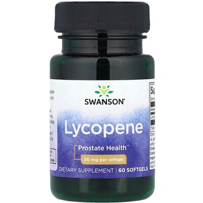 Swanson Premium Lycopene 20 mg - Prostate Support Dietary Supplement Swanson Premium Lycopene 20 mg - Prostate Support Dietary Supplement