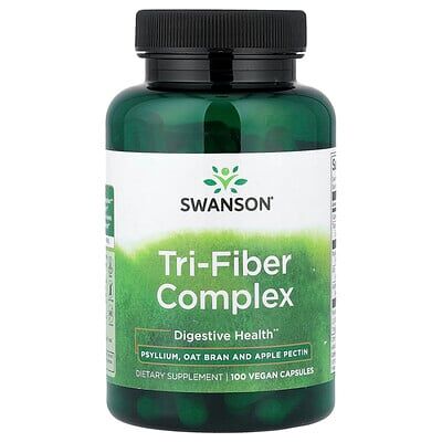 Swanson Tri-Fiber Complex Capsules - Dietary Supplement for Digestive & Heart Health Swanson Tri-Fiber Complex Capsules - Dietary Supplement for Digestive & Heart Health
