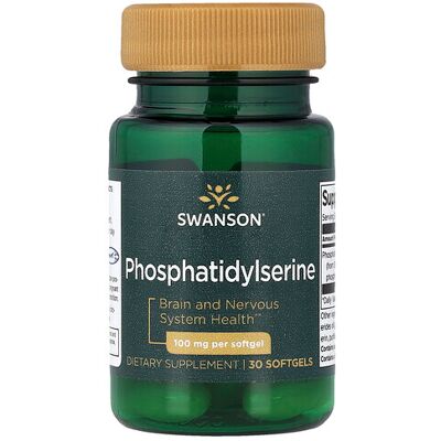 Swanson Phosphatidylserine 100 MG - Dietary Supplement Swanson Phosphatidylserine 100 MG - Dietary Supplement