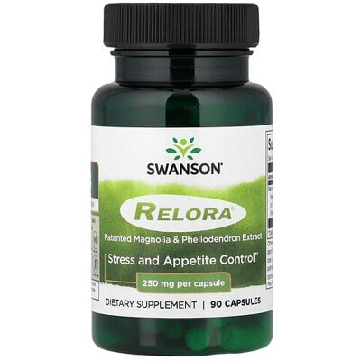 Swanson Relora 250mg Capsules - Stress & Weight Management Swanson Relora 250mg Capsules - Stress & Weight Management