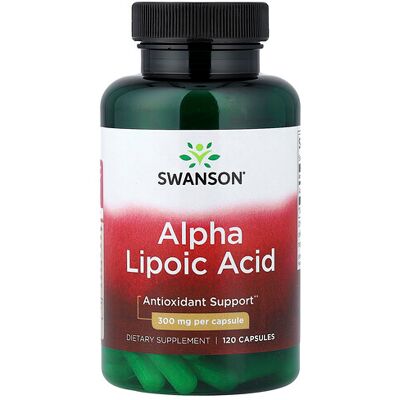 Swanson Alpha Lipoic Acid 300mg - Dietary Supplements Swanson Alpha Lipoic Acid 300mg - Dietary Supplements