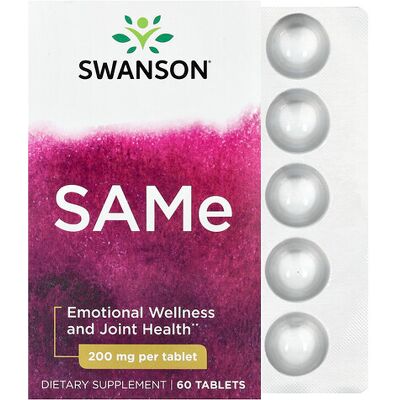 Swanson Biochem SAMe 200mg - Dietary Supplement Swanson Biochem SAMe 200mg - Dietary Supplement