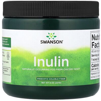Swanson Inulin Powder - Dietary Fiber Supplement - 227g Swanson Inulin Powder - Dietary Fiber Supplement - 227g