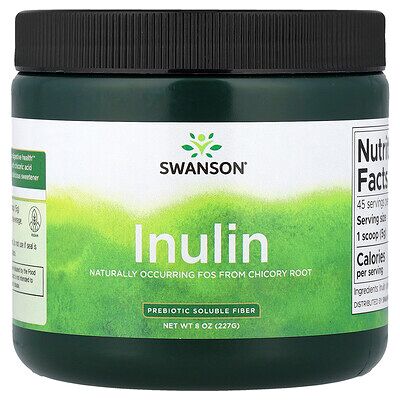 Swanson Inulin Powder - Dietary Fiber Supplement - 227g Swanson Inulin Powder - Dietary Fiber Supplement - 227g