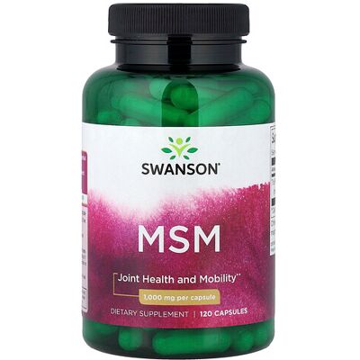 Swanson Methylsulfonylmethane 1000 mg - Dietary Supplement Swanson Methylsulfonylmethane 1000 mg - Dietary Supplement