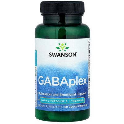 Swanson Ultra Gabaplex - GABA, L-Tyrosine, L-Theanine - Stress Support Swanson Ultra Gabaplex - GABA, L-Tyrosine, L-Theanine - Stress Support