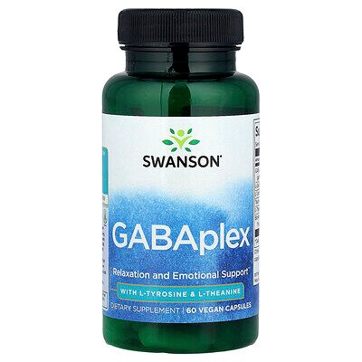 Swanson Ultra Gabaplex - GABA, L-Tyrosine, L-Theanine - Stress Support Swanson Ultra Gabaplex - GABA, L-Tyrosine, L-Theanine - Stress Support