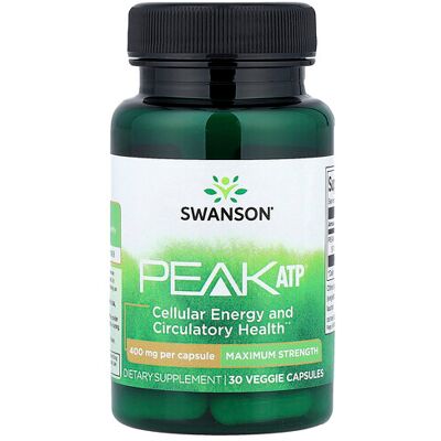 Swanson Peak ATP Maximum Strength - Dietary Supplement Swanson Peak ATP Maximum Strength - Dietary Supplement