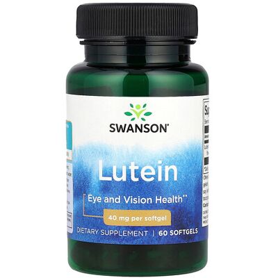Swanson Lutein 40 mg - Eye & Vision Support Swanson Lutein 40 mg - Eye & Vision Support