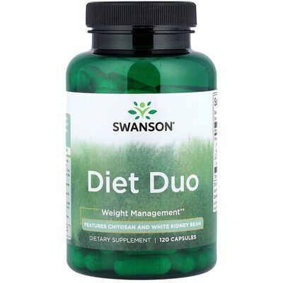 Swanson Vitamins, Diet Duo, 120 Capsules Swanson Vitamins, Diet Duo, 120 Capsules