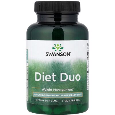 Swanson Vitamins, Diet Duo, 120 Capsules Swanson Vitamins, Diet Duo, 120 Capsules