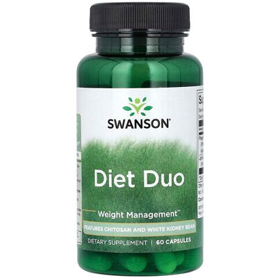 Swanson Vitamins, Diet Duo, 60 Capsules Swanson Vitamins, Diet Duo, 60 Capsules