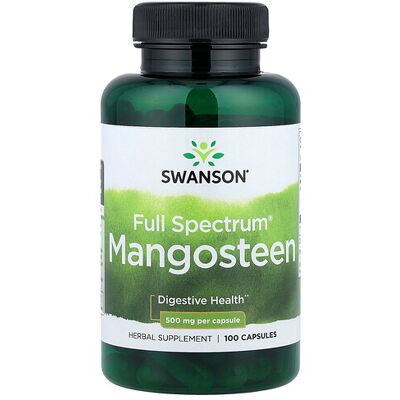 Swanson Mangosteen 500mg - Digestive & Antioxidant Support Swanson Mangosteen 500mg - Digestive & Antioxidant Support