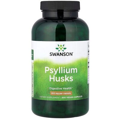 Swanson Psyllium Husk 610 mg - Dietary Supplement Swanson Psyllium Husk 610 mg - Dietary Supplement