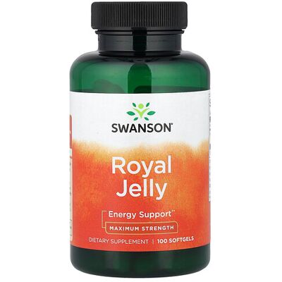 Swanson Royal Jelly 3X 100 Capsules - Dietary Supplements Swanson Royal Jelly 3X 100 Capsules - Dietary Supplements