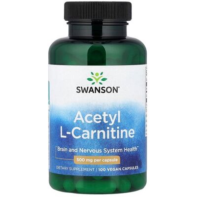 Swanson Acetyl L-Carnitine 500 MG - Dietary Supplements Swanson Acetyl L-Carnitine 500 MG - Dietary Supplements