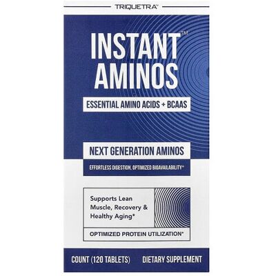 Triquetra Health, Instant Aminos™, 120 Tablets Triquetra Health, Instant Aminos™, 120 Tablets