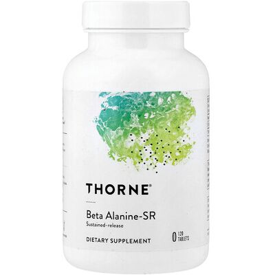 Thorne, Beta Alanine-SR, 120 Tablets (800 mg per Tablet) Thorne, Beta Alanine-SR, 120 Tablets (800 mg per Tablet)