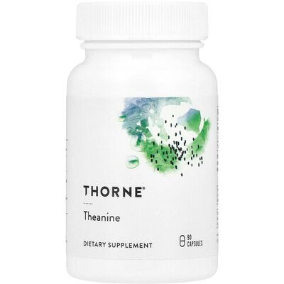 Thorne, Theanine, 90 Capsules (200 mg per Capsule) Thorne, Theanine, 90 Capsules (200 mg per Capsule)