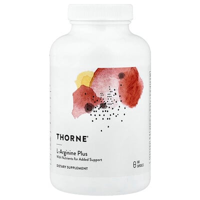 Thorne, L-Arginine Plus with Nutrients for Added Support, 180 Capsules Thorne, L-Arginine Plus with Nutrients for Added Support, 180 Capsules