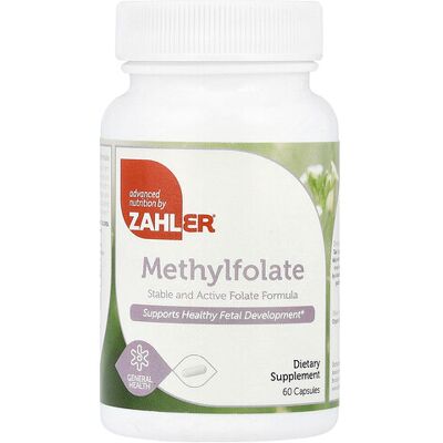 Zahler Methyl Folate - Supports fetal development - Dietary Supplement Zahler Methyl Folate - Supports fetal development - Dietary Supplement