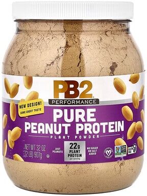 PB2 Foods, Performance, Pure Peanut Protein Plant Powder, 2 lb ( 907 g)