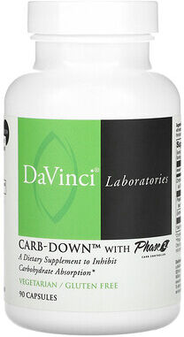 DaVinci Laboratories, Carb-Down with Phase 2 Carb Controller, 90 Capsules