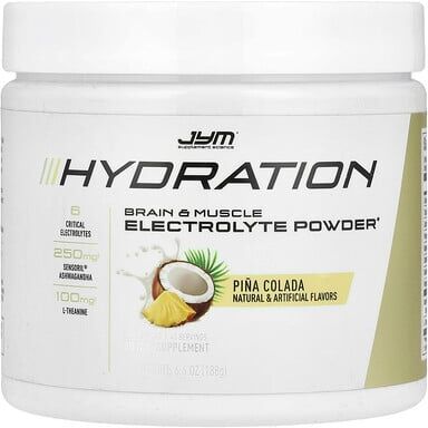 JYM Supplement Science, Hydration, Electrolyte Powder, Pina Colada, 6.6 oz (188 g)