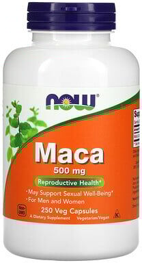 NOW Foods, Maca, 500 mg, 250 Veg Capsules