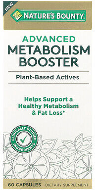 Nature's Bounty, Advanced Metabolism Booster, 60 Capsules