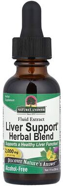 Nature's Answer, Liver Support Herbal Blend, Fluid Extract, Alcohol-Free, 2,000 mg, 1 fl oz (30 ml)