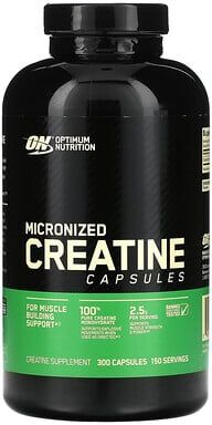 Optimum Nutrition, Micronized Creatine, 300 Capsules