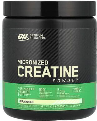 Optimum Nutrition, Micronized Creatine Powder, Unflavored, 10.58 oz (300 g)
