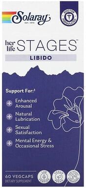 Solaray, Her Life Stages, Libido , 60 VegCaps