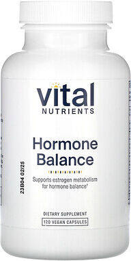 Vital Nutrients, Hormone Balance, 120 Vegan Capsules