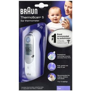 Braun ThermoScan 5, Ear Thermometer , 25 Piece Kit Braun ThermoScan 5, Ear Thermometer , 25 Piece Kit